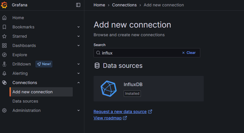 New Datasource