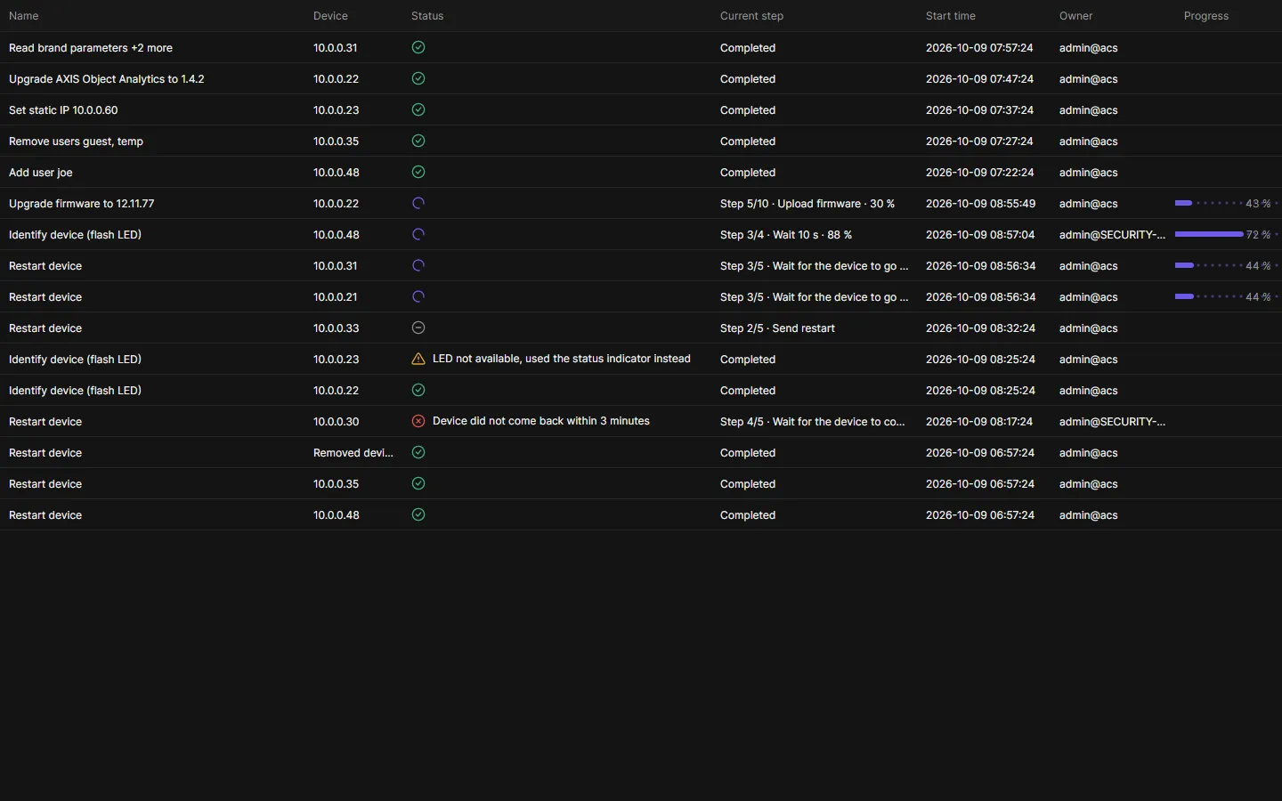 Tasks pane